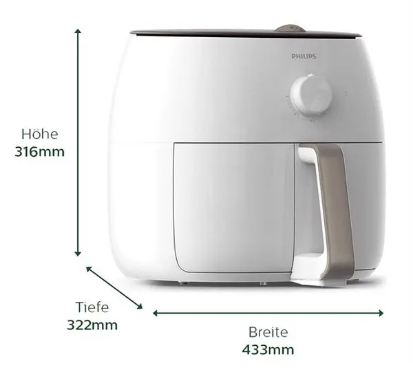 Nồi chiên không dầu Philips HD9630/90 Airfryer XXL 02