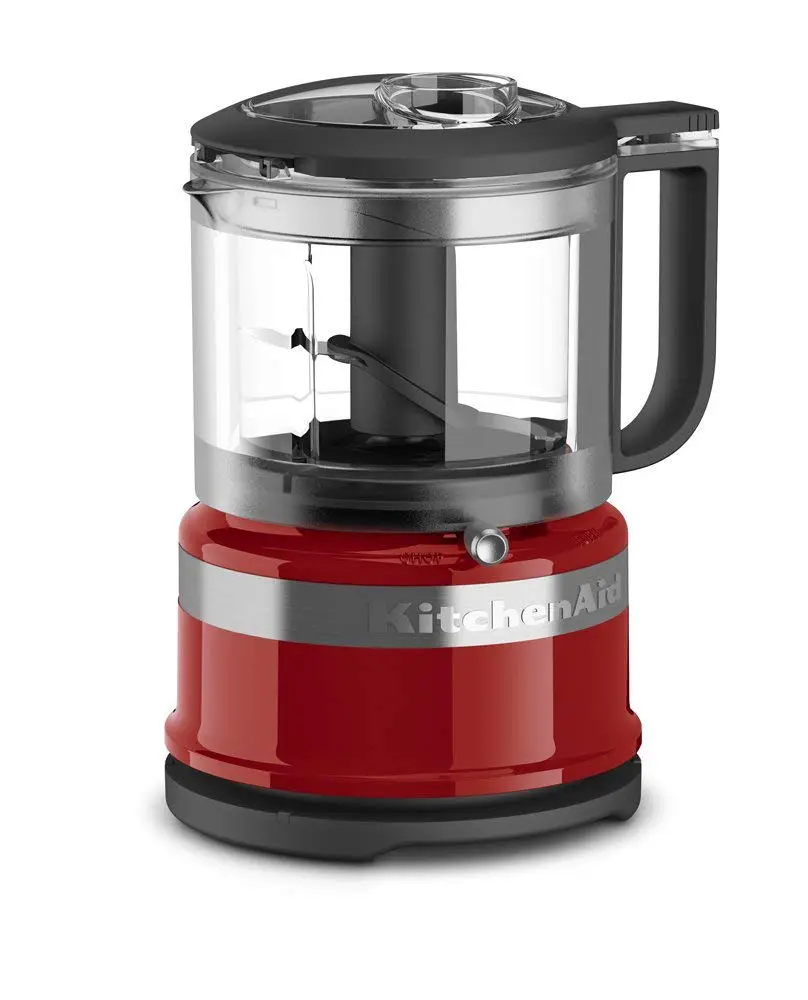 KitchenAid KFC3516ER 3.5 Cup Mini Food Processor, Empire Red