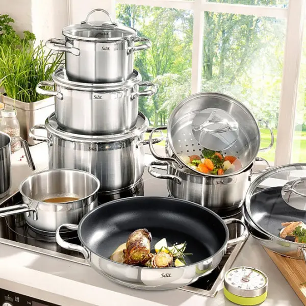 Bộ nồi Silit Diamant 10 món 2