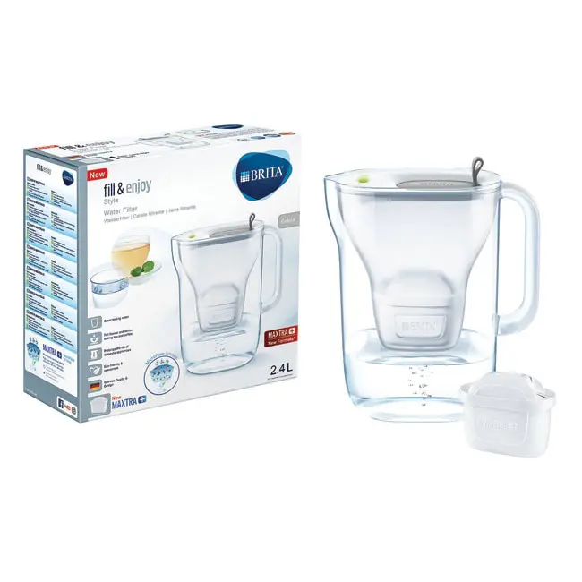 Bình lọc nước Brita Style Grey - 2.4L (kèm Maxtra Plus)_2