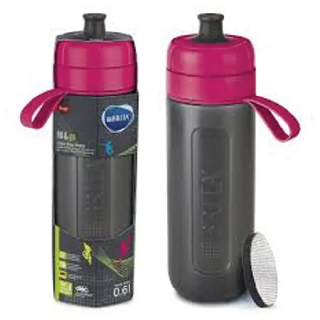 Bình nước Brita Active Pink - 600ml (kèm Microdisc)_2