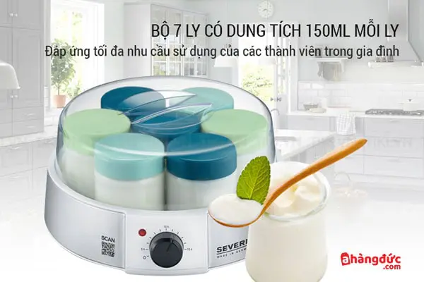 cách sử dụng máy làm sữa chua