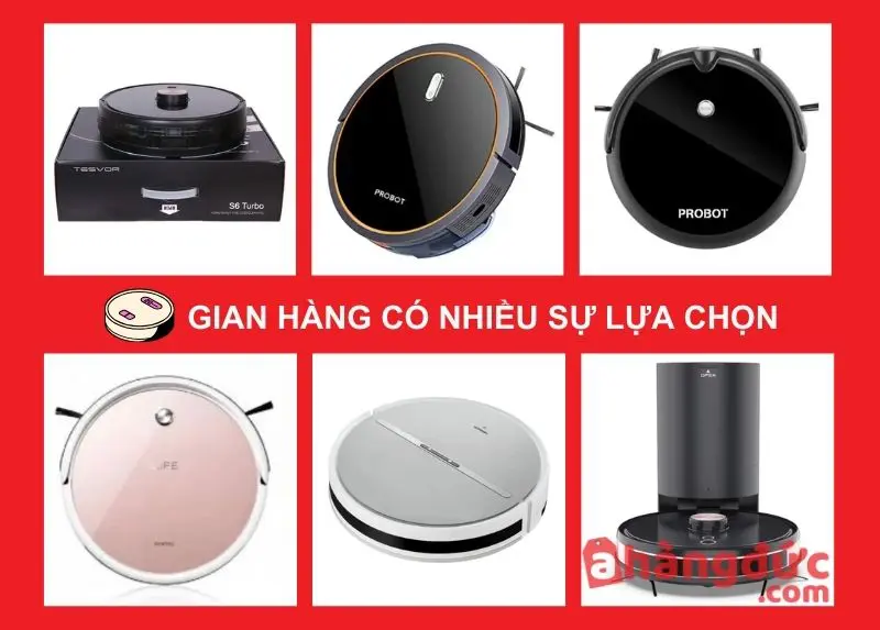 Kinh nghiệm chọn mua robot hút bụi lau nhà thông minh dựa trên tiêu chí? 35 Chọn cửa hàng robot hút bụi có nhiều sản phẩm