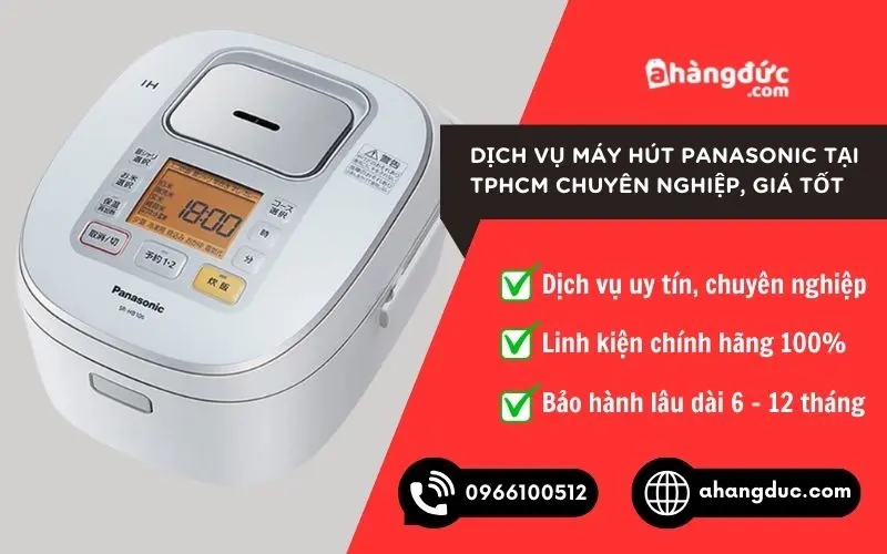 Dịch vụ sửa nồi cơm điện Panasonic uy tín, chuyên nghiệp