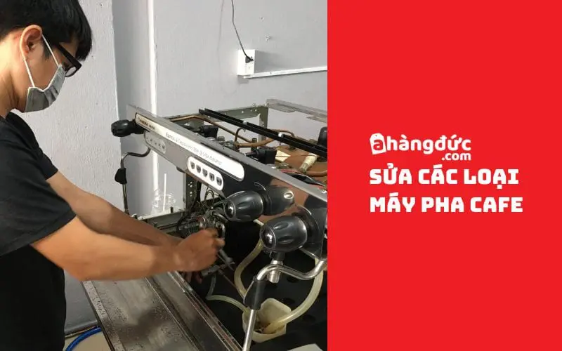 A Hàng Đức nhận sửa các loại máy pha cà phê phổ biến hiện nay như: máy pha cafe tự động, bán tự động, nespressso,...