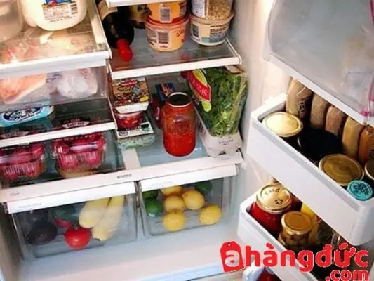 tủ lạnh không lạnh do chứa quá nhiều thực phẩm