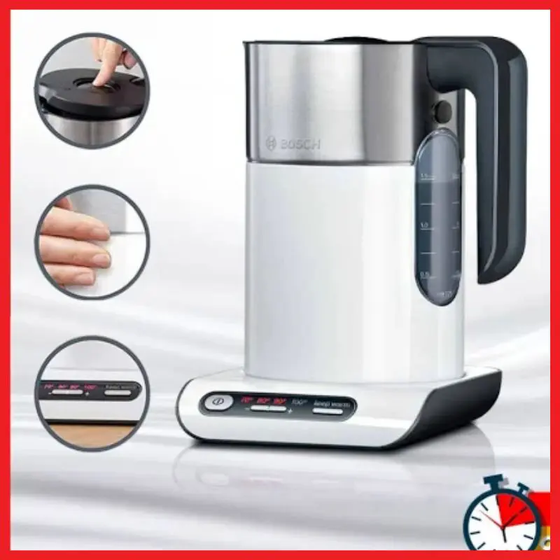 Ấm siêu tốc Bosch TWK8611P (Màu Trắng) 1,5L 14 Ấm siêu tốc Bosch TWK8611P