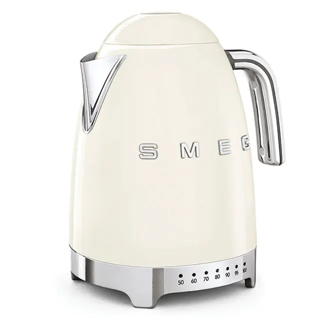 Ấm Siêu Tốc SMEG KLF04CREU (Màu Kem) – Có Điều Chỉnh Nhiệt Độ_1