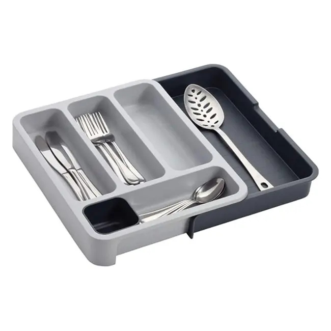 Khay Đựng Dụng Cụ Joseph Joseph DrawerStore Expanding Cutlery Tray (Màu Ghi Xám)_2