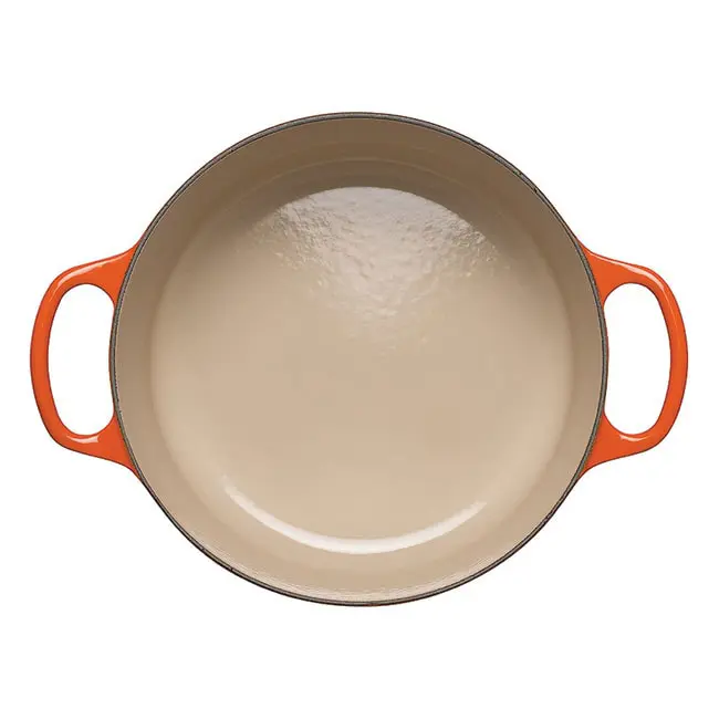 Nồi Gang LeCreuset Bräter rund Evo 22cm Orange_2