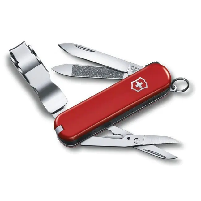 Dụng Cụ Đa Năng 8 Chức Năng (Có Cắt Móng Tay) Victorinox Multiuso Nail Clip 580. 0.6463_1