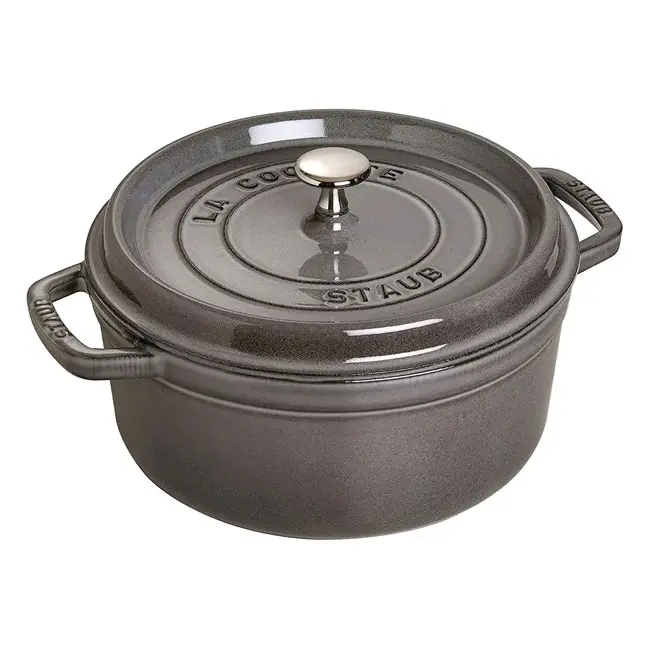 Nồi Tròn STAUB COCOTTE G-GY 20CM Màu Ghi