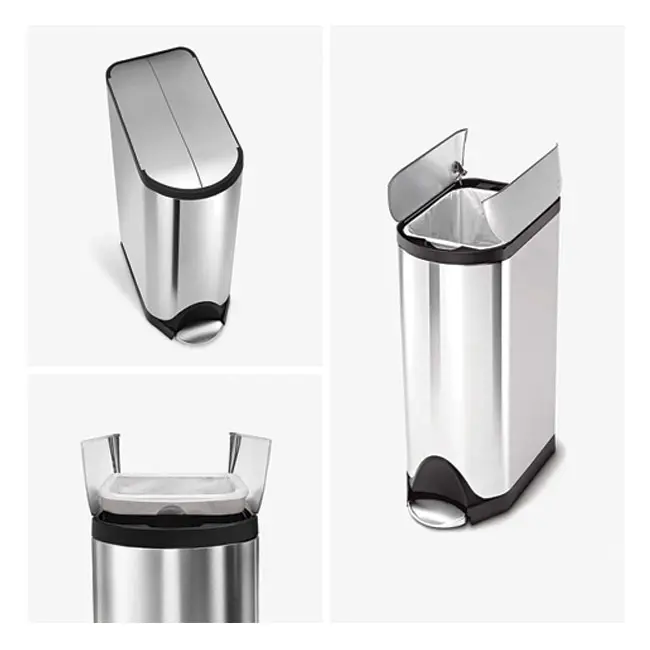 Thùng Rác SimpleHuman Cánh Bướm 10L_2