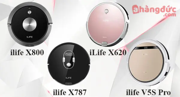 Robot hút bụi ilife có những loại nào?