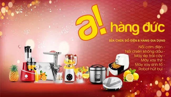 AHangDuc sửa chữa bảo hành đa dạng các thiết bị dân dụng