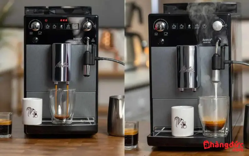 Pha chế cà phê dễ dàng với tính năng Easy Cappuccinatore