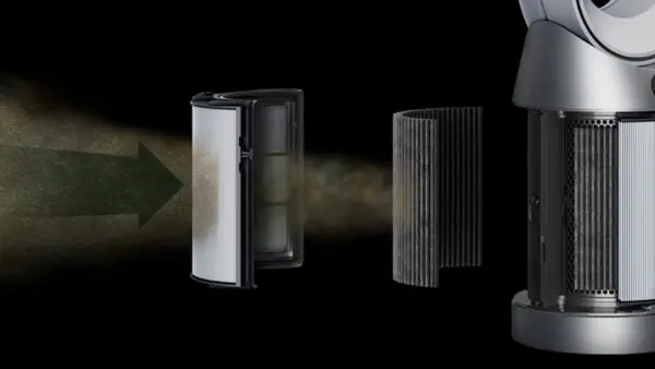 Máy lọc không khí Dyson Purifier Cool TP07 (Trắng/Bạc) 12 quat canh trang 2