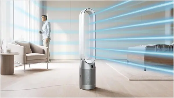 Máy lọc không khí Dyson Purifier Cool TP07 (Trắng/Bạc) 14 quat canh trang 4