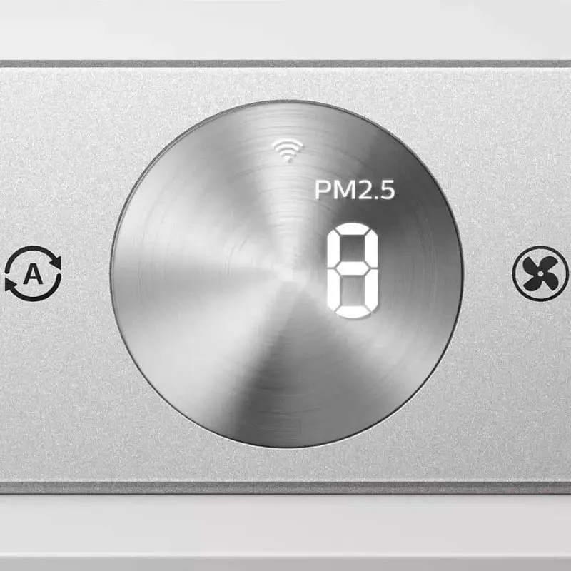 Máy lọc không khí Philips AC4550/10 6 Công nghệ vitashield ips - "Tấm khiên" vững chắc giúp loại bỏ đến 99,97% các hạt siêu mịn có kích thước chỉ 0,003µm.
