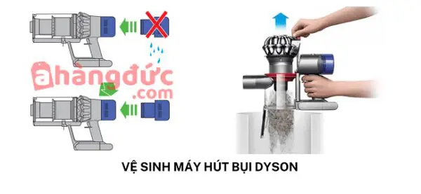 Vệ sinh bộ lọc bên trong máy