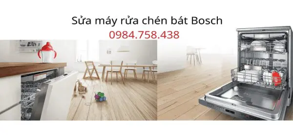 Có nhiều nguyên nhân hư hỏng cần sửa máy rửa chén bát Bosch