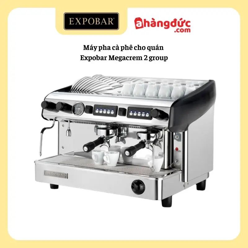 Máy pha cafe cho quán vừa Expobar Megacrem 2 Group