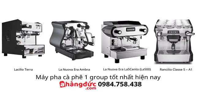 Máy pha cà phê 1 group tốt nhất hiện nay