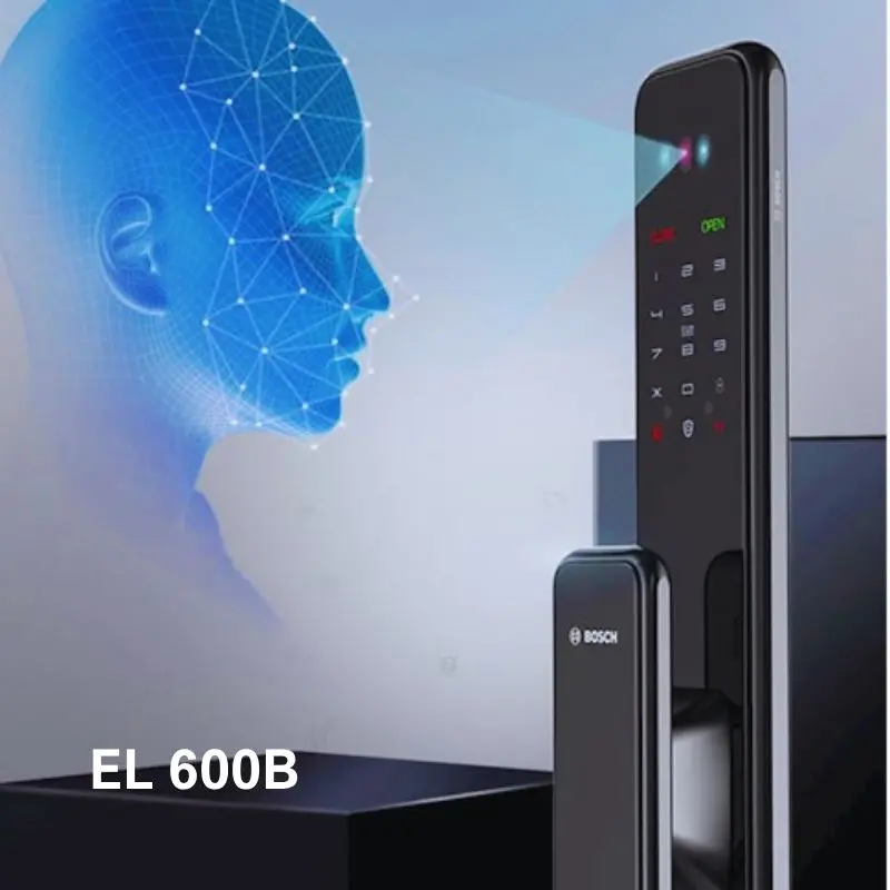 Khóa cửa vân tay Bosch EL 600B Đen xám 12 Công nghệ bảo mật khóa cửa vân tay Bosch EL 600B