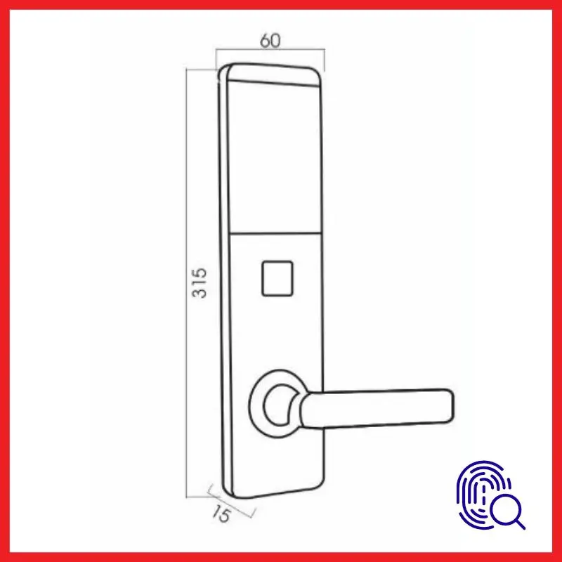 Khóa điện tử Kassler KL-393 7 Khóa điện tử Kassler KL-393