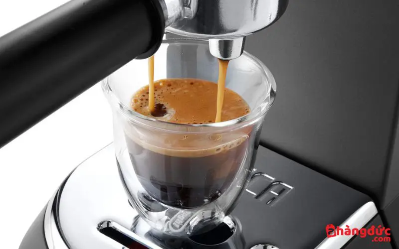 Máy pha cafe Delonghi có công suất mạnh, thời gian pha nhanh chóng