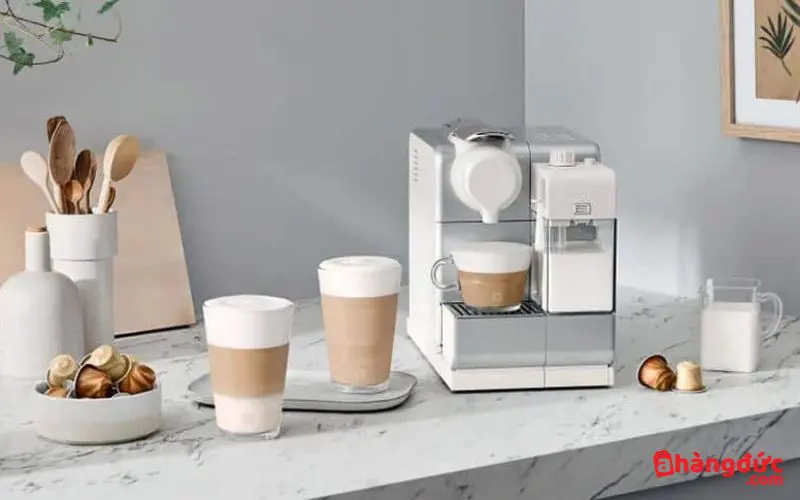 Máy pha cafe Delonghi có dung tích bình chứa cà phê lớn