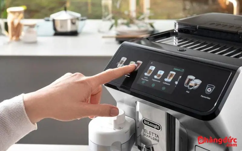 Máy pha cafe Delonghi pha chế được nhiều loại cà phê