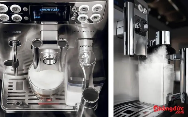 Bình đun của máy cũng là bộ phận cần chú ý khi mua