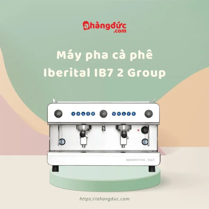 Máy pha cà phê Iberital IB7 2 Group