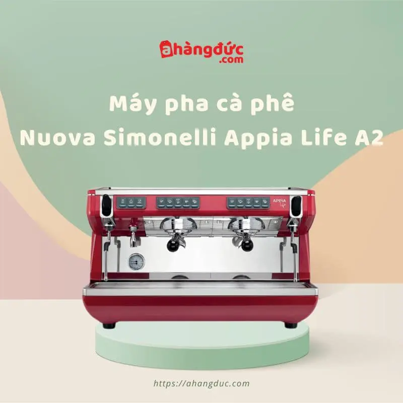 Máy pha cafe 2 group Nuova Simonelli Appia Life A2