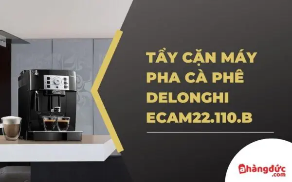 Tẩy cặn máy pha cà phê Delonghi ECAM22.110.B