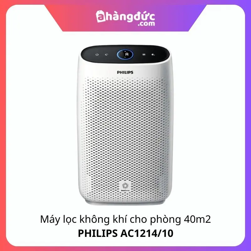 Máy lọc không khí cho phòng 40m2 Philips AC1214/10