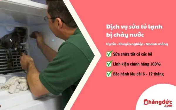 Tủ lạnh bị chảy nước ngăn mát