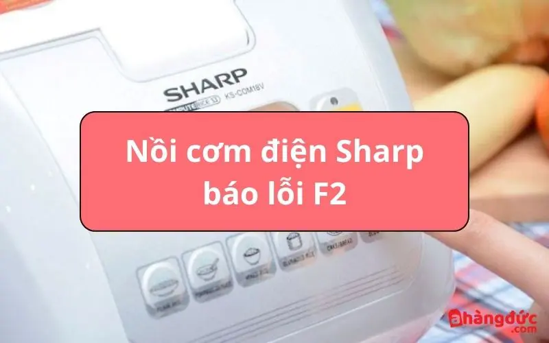 Lỗi F2 nồi cơm điện Sharp