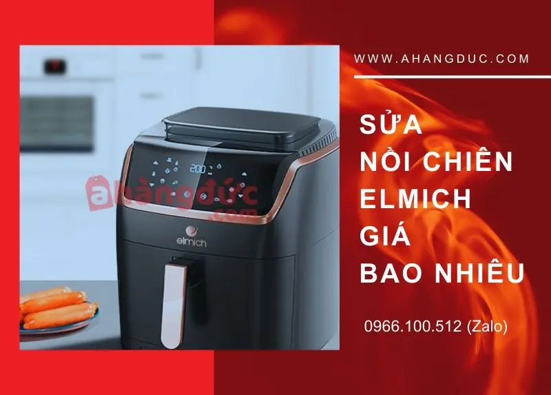 Sửa nồi chiên không dầu ELMICH giá tốt