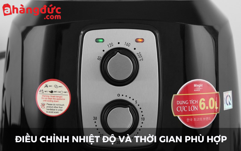 Cách sử dụng nồi chiên không dầu Magic cho người mới bắt đầu 2