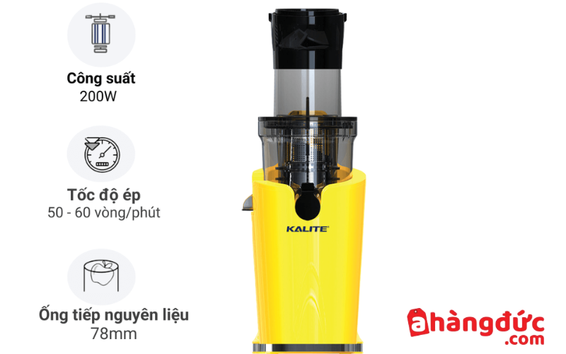 Máy ép chậm kiệt bã giữ nguyên vitamin