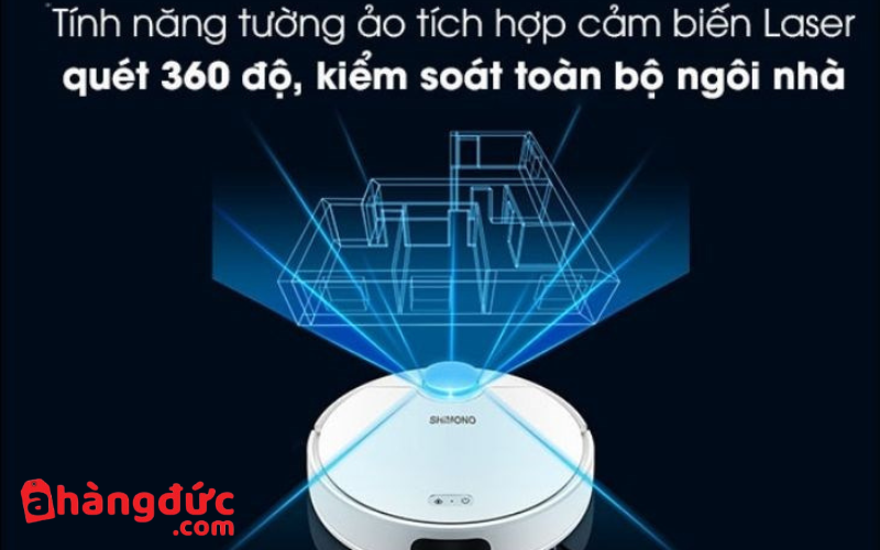 Robot hút bụi cũ đã qua sử dụng