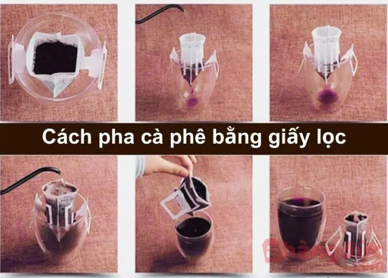 Giấy lọc là gì? Pha cà phê bằng giấy lọc là gì?