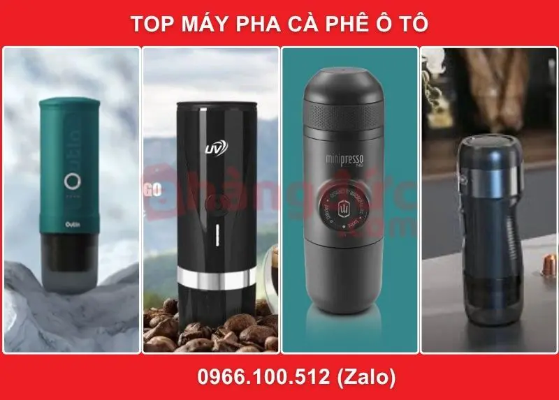 Máy pha cà phê ô tô: "trạm năng lượng" di động cho hành trình bất tận 12 Top máy pha cà phê ô tô