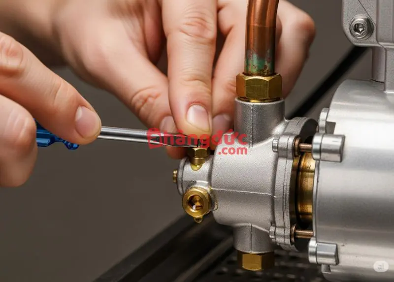 Xác định vị trí và điều chỉnh van bypass