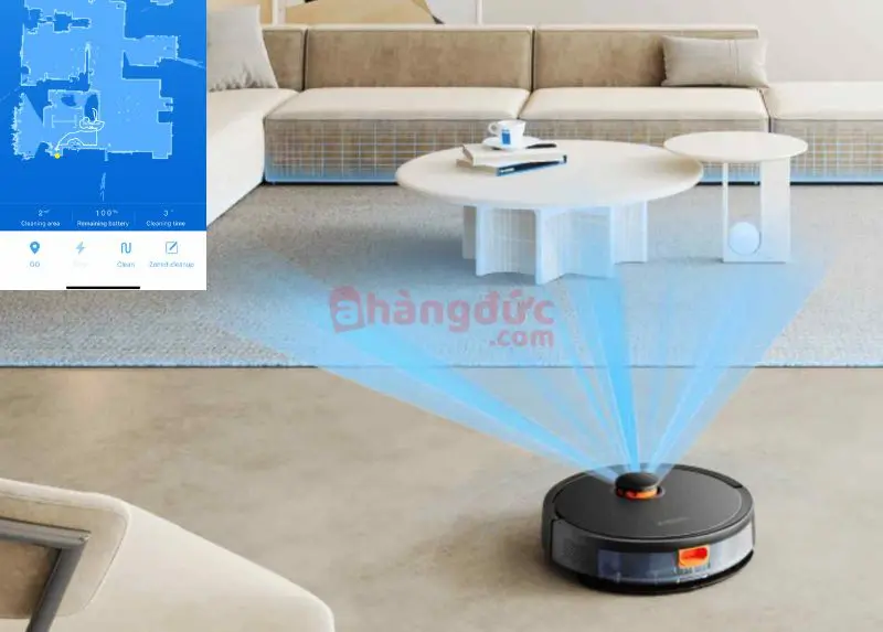 Cách cài đặt robot hút bụi Xiaomi cho người mới 14 Cách cài đặt quét và lưu bản đồ với Robot hút bụi XiaoMi