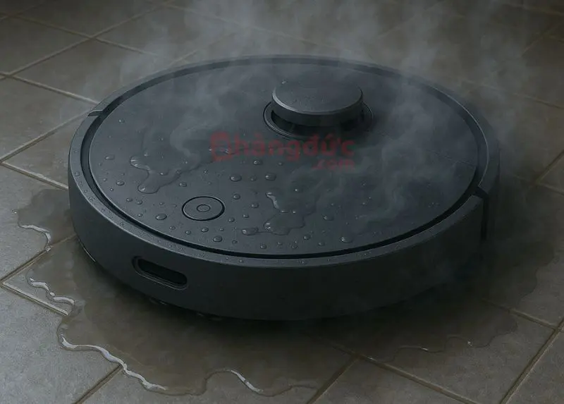 Robot hút bụi bị nước vào và cách xử lý chuẩn Thợ với 5 bước 7 Robot hút bụi bị nước vào