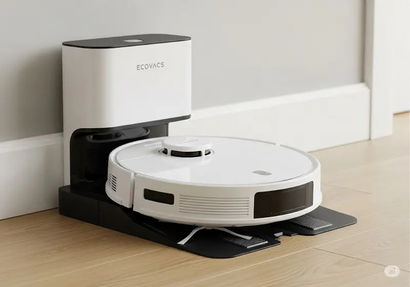 Cách cài đặt Robot hút bụi Ecovacs Deebot tại nhà từ A-Z Cùng Chuyên gia 10 Robot hút bụi về dock sạc