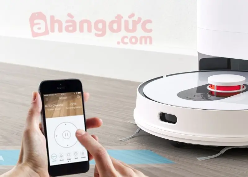 Làm chủ các nút trên robot hút bụi chỉ trong 5 phút 7 Điều khiển cả thế giới qua ứng dụng di động